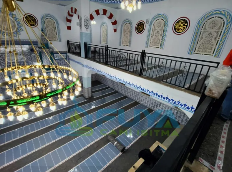 Manisa cami ısıtma uygulaması 3