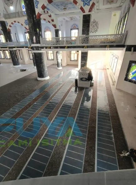 Mardin cami ısıtma uygulaması 2