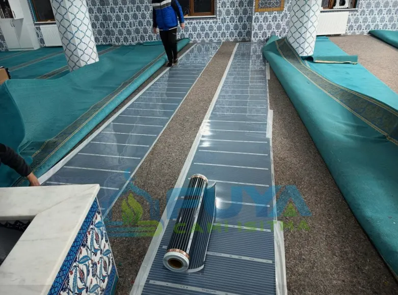 Mersin cami ısıtma uygulaması 2
