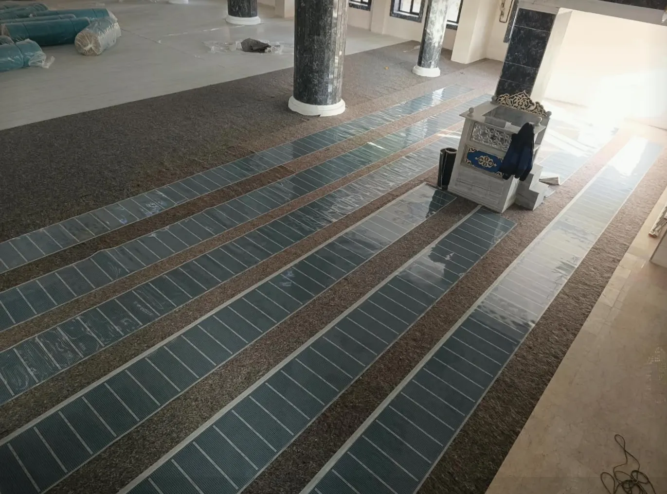 Muğla cami ısıtma uygulaması 1