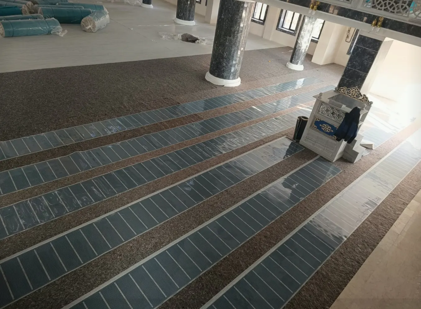 Muğla cami ısıtma uygulaması 2