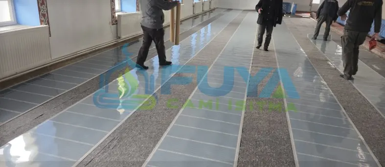 Niğde cami ısıtma uygulaması 3