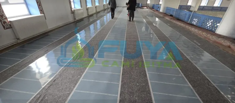 Niğde cami ısıtma uygulaması 4