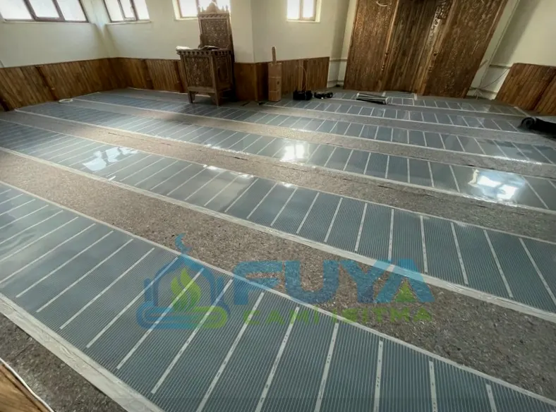 Osmaniye cami ısıtma uygulaması 1