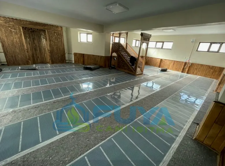 Osmaniye cami ısıtma uygulaması 2