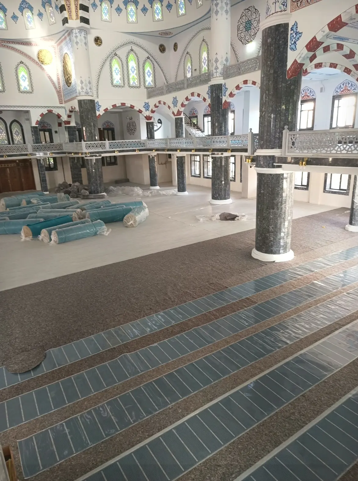 Osmaniye cami ısıtma uygulaması 3