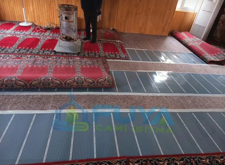Rize cami ısıtma uygulaması 1
