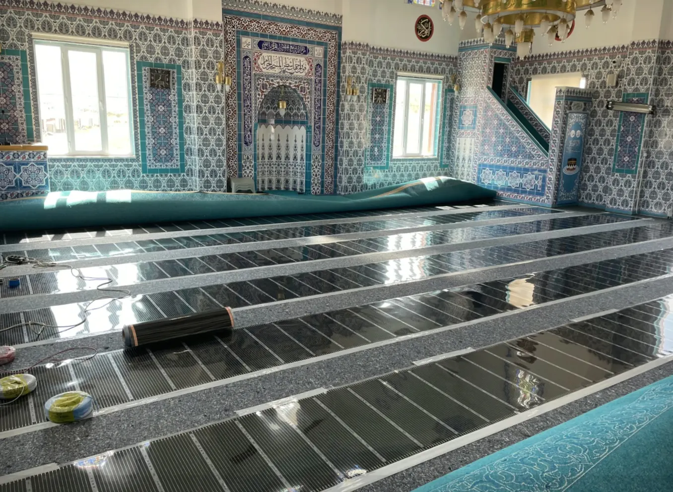 Sinop cami ısıtma uygulaması 1