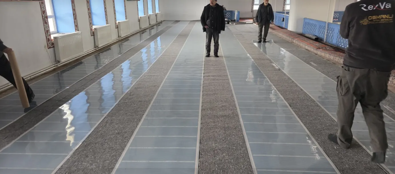 Sivas halı altı ısıtma uygulaması 1