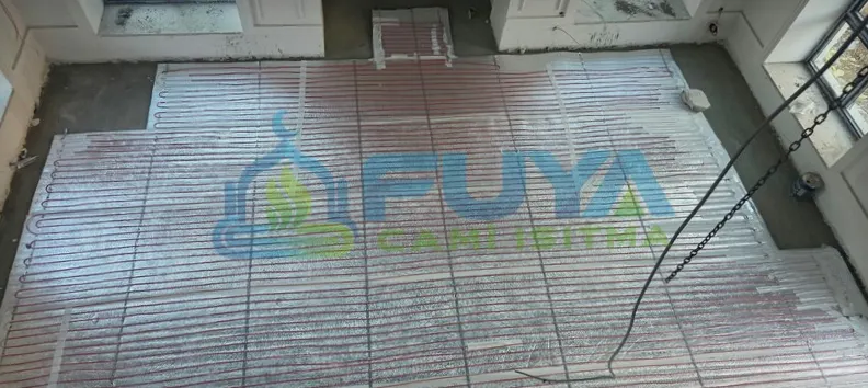 Sivas şap altı elektrikli ısıtma uygulaması 4