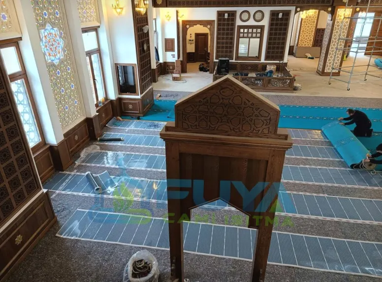 Yalova cami ısıtma uygulaması 4